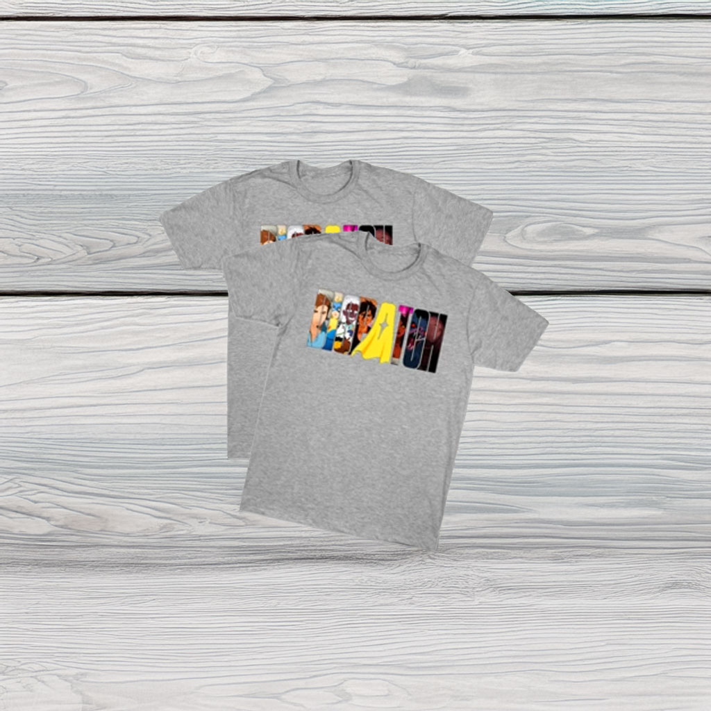 Dispatch Game 2025 Lettering Graphic T-Shirt