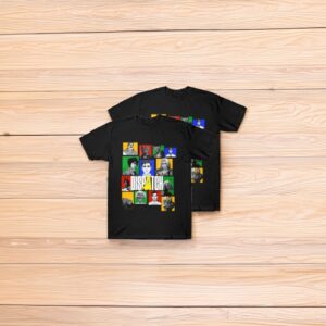 Dispatch Game Character Collage Graphic T-Shirt
