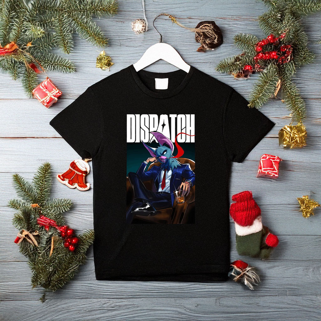 Dispatch Game Shirt Sonar Kpop Cartoon Graphic